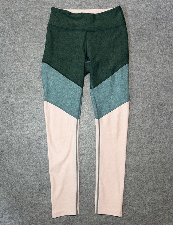 Outdoor Voices Pants - Outdoor Voices Women's Leggings S Colorblock Polyester Spandex